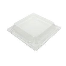 Load image into Gallery viewer, 5.5" Square Fixed Sided Tray Lids - LIDS ONLY (200 count/case)