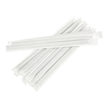 Load image into Gallery viewer, 7.75” Compostable Wrapped Wooden Straw (2000 Count)