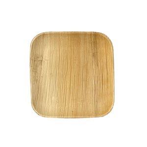 TreeChoice 6" Square Palm Leaf Plates (100 count)