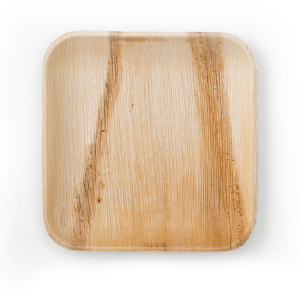 Tree Choice 9" Square Palm Leaf Plates (100 count)